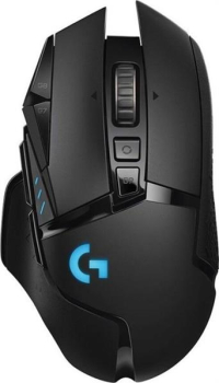 Logitech G502 Lightspeed Wireless Gaming Mouse schwarz, USB