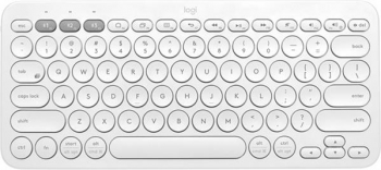 Logitech K380 Multi-Device Bluetooth Keyboard weiß, DE (920-009584)