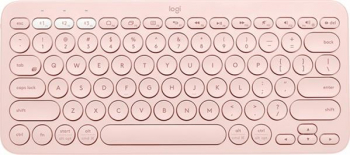 Logitech K380 Multi-Device Bluetooth Keyboard rosa, DE (920-009583)