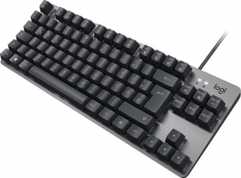 Logitech K835 TKL Mechanical Keyboard, TTC BLUE, grau/schwarz, USB, DE (920-010008)