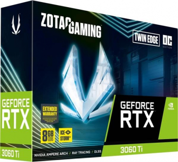 Zotac Gaming GeForce RTX 3060 Ti Twin Edge OC LHR/8GB/1xHDMI+3xDP