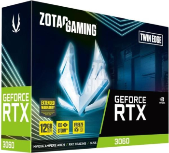Zotac Gaming GeForce RTX 3060 Twin Edge/12GB/1xHDMI+3xDP