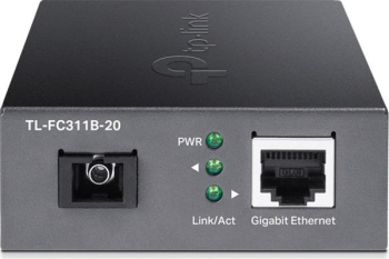 TP-Link Gigabit WDM Media Converter/RJ-45/SC-Simplex SM 20km