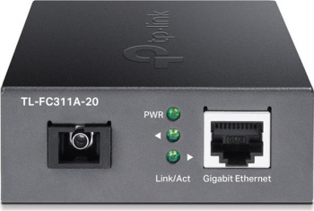 TP-Link Gigabit WDM Media Converter/RJ-45/SC-Simplex SM 20km (TL-FC311A-20)
