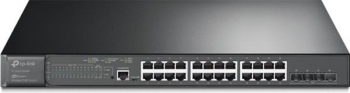 TP-Link SG3400 JetStream Rackmount Gigabit Managed Switch/24x RJ-45/4x SFP+/384W PoE+ (TL-SG3428XMP)