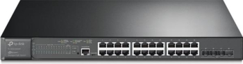 TP-Link SG3400 JetStream Rackmount Gigabit Managed Switch/24x RJ-45/ 4x SFP+/384W PoE+