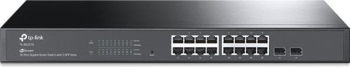 TP-Link TL-SG2200 JetStream Rackmount Gigabit Smart Switch/16x RJ-45/ 2x SFP