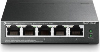 TP-Link TL-SG1000 Desktop Gigabit Switch/ 5x RJ-45/PoE