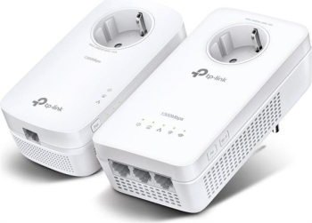 TP-Link AV1300 Gigabit Passthrough Powerline ac Wi-Fi Kit, 2er-Pack