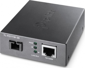 TP-Link WDM Media Converter/RJ-45/SC-Simplex SM 20km