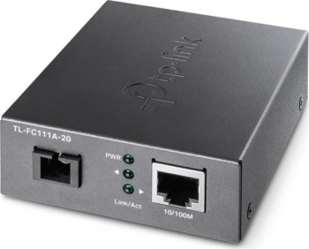 TP-Link WDM Media Converter/RJ-45/SC-Simplex SM 20km