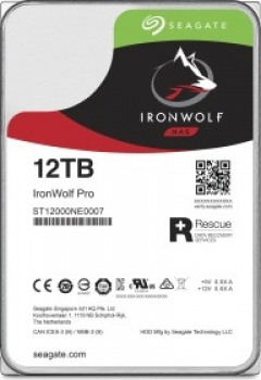 Seagate IronWolf Pro NAS HDD +Rescue 12TB, SATA 6Gb/s