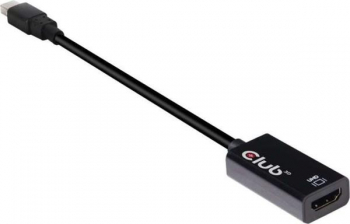 Club 3D Mini DisplayPort 1.4 Stecker auf HDMI 2.0 Buchse