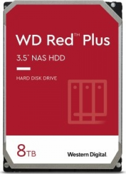 Western Digital WD Red Plus 8TB, 3.5", 7200rpm