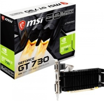 MSI GeForce GT 730/2 GB/je 1 x VGA, DVI, HDMI