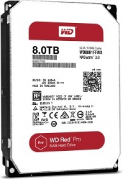 Western Digital WD Red Pro 8TB, 3.5"/7200rpm/256MB
