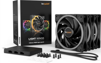 be quiet! Light Wings PWM High-Speed/120mm/3er-Pack/inkl. Steuerung