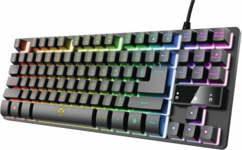 Trust Gaming GXT 833 Thado TKL/LEDs RGB/USB/DE/Tastatur mit Kabel