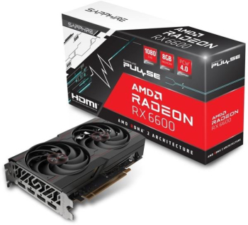 Sapphire Pulse Radeon RX 6600/8GB GDDR6/1xHDMI-1xDP