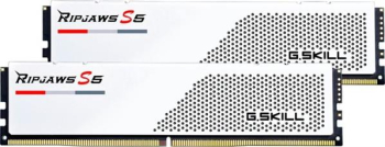 G.Skill Ripjaws S5 weiß/Kit 2x16GB/32GB/DDR5-5600/CL40-40-40-89/on-die ECC