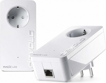 devolo Magic 1 LAN Starter Kit, G.hn, RJ-45, 2er-Pack (8295 / 8411)