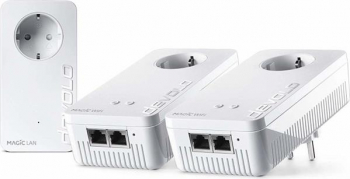 devolo Magic 1 WiFi Multiroom Kit, G.hn, 2.4GHz/5GHz WLAN, 2x RJ-45, 3er-Bundle (8367 / 8374 / 8416)