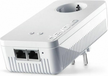 devolo WLAN Komfort Plus Starter Kit, HomePlug AV2, 2x RJ-45, 2er-Pack (8108)