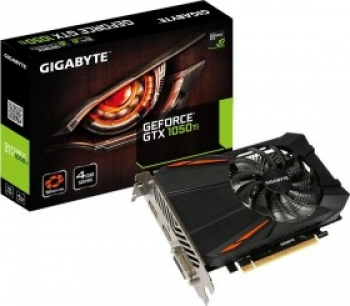 GIGABYTE GeForce GTX 1050 Ti D5 4G/4GB GDDR5/je 1x DVI+HDMI+DP