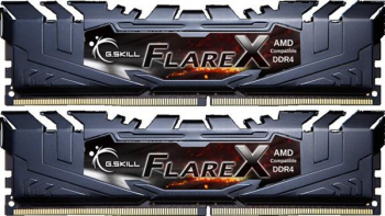 G.Skill Flare X schwarz Kit 16GB/DDR4-3200/CL16-18-18-38