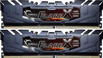 G.Skill Flare X schwarz Kit 16GB/DDR4-3200/CL16-18-18-38