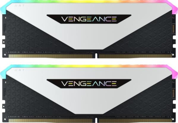 Corsair Vengeance RGB RT White/KIT/32GB/DDR4-3200/CL16-20-20-38