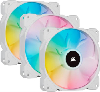 Corsair SP Series iCUE SP120 RGB Elite White Triple Fan Kit/120mm/3er-Pack/LED-Steuerung