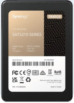 Synology 2.5" SATA SSD SAT5210 3.84TB, Power-Loss Protection