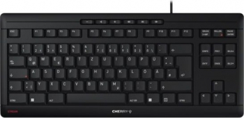 Cherry Stream Keyboard TKL schwarz, USB, UK-Layout