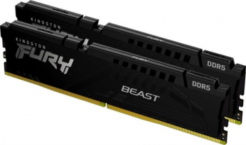 Kingston FURY Beast/32GB Kit/2x16er/DDR5-4800/CL38-38-38/on-die ECC
