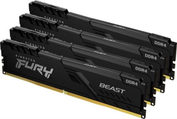 Kingston FURY Beast 128GB/DDR4-3600MHz/Kit/4x32/CL18-22-22