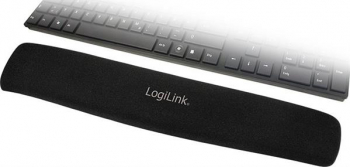 LogiLink Tastatur Gel Handballenauflage, schwarz
