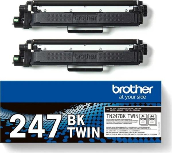 Brother Toner TN-247BKTWIN/2-er Pack/schwarz