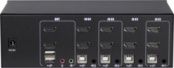 Preview: Inter-Tech KVM AS-42HA/Dual-Monitor/4xHDMI out