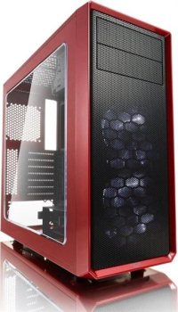 Fractal Design Focus G rot/Acrylfenster