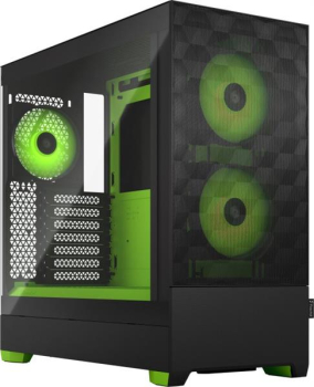 Fractal Design Pop Air RGB Green Core TG Clear Tint/Glasfenster