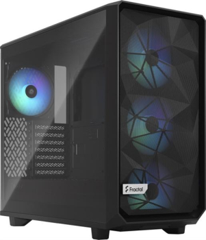 Fractal Design Meshify 2 Lite RGB Black TG Light Tint/Glasfenster