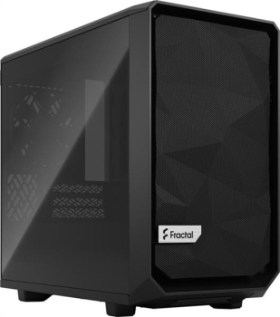 Fractal Design Meshify 2 Nano Black TG Clear Tint/Glasfenster/Mini-ITX