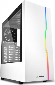 Sharkoon RGB Slider White/weiß/Glasfenster