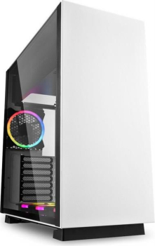 Sharkoon Pure Steel RGB White/Glasfenster