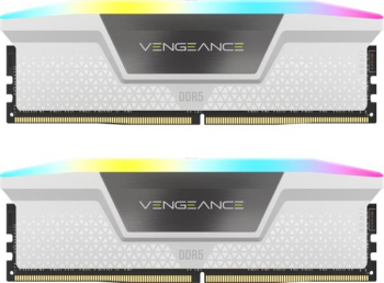 Corsair Vengeance RGB weiß Kit 32GB/DDR5-6200/CL36-39-39-76/on-die ECC