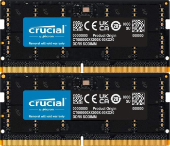 Crucial SO-DIMM Kit 64GB/DDR5-4800/CL40-39-39/on-die ECC