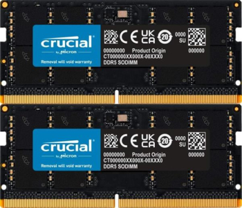 Crucial SO-DIMM Kit 64GB/DDR5-4800/CL40-39-39/on-die ECC