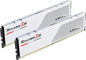 G.Skill Ripjaws S5 - DDR5 - Kit - 64 GB: 2 x 32 GB - DIMM 288-PIN - 5600 MHz / PC5-44800 - ungepuffe