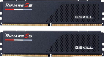 G.Skill Ripjaws S5 schwarz DIMM Kit 64GB/DDR5-6000/CL32-38-38-96/on-die ECC